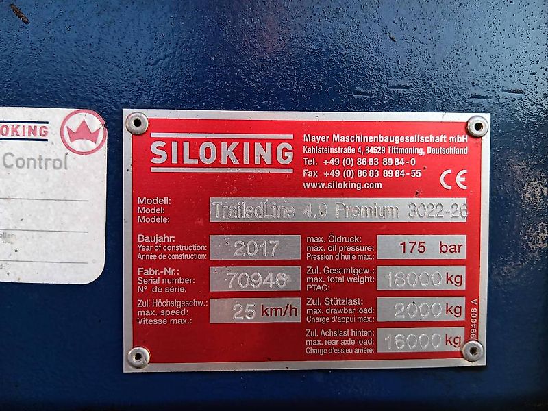 Siloking TrailedLine 4.0 Premium 3022-26