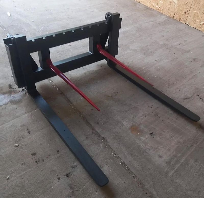 InterAgri Palettengabel 120cm 2,5T mit 2 Ballenzinken TOP ANGEBOTE!!!