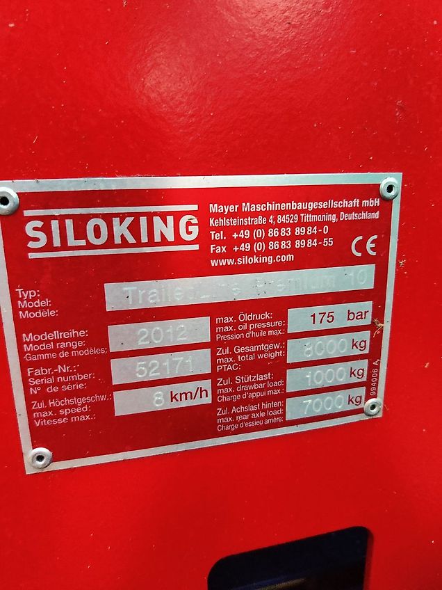 Siloking Tradeline Premium 10
