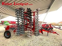 Unia Ares XL H 6 Kurzscheibenegge mit Fahrgestell 6m Doppel U-Walze