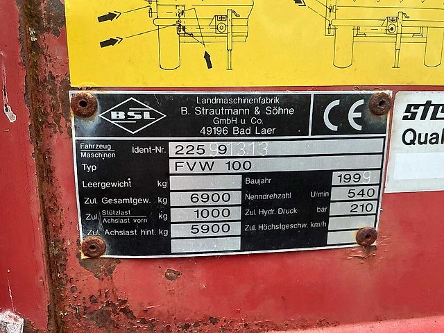 Strautmann FVW 100