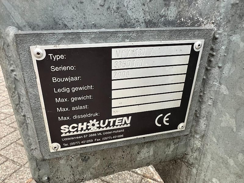 Schouten VDW 130 A voerdoseerwagen
