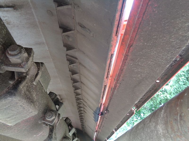 Tehnos 280cm Schlegelmulcher Hydraulische Seitenversscheibung 640mm Heckgerät mit 2 Geschraubten Schlagleisten 540 Zapfwelle