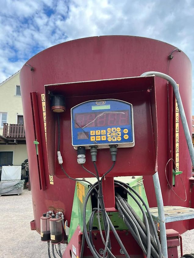 Strautmann Verti-Mix 1700 Double, BJ 2008, Wiegeeinrichtung, Zentralschmierung