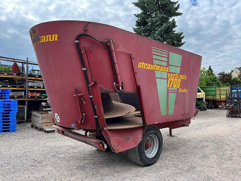 Strautmann Verti-Mix 1700 Double, BJ 2008, Wiegeeinrichtung, Zentralschmierung