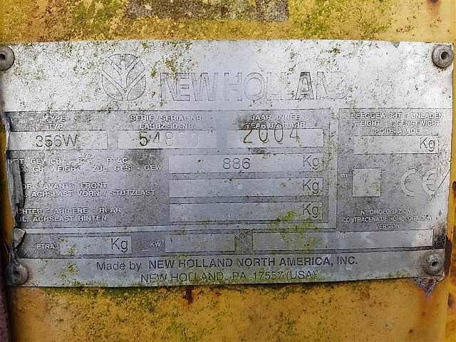 New Holland 356W (Spare part/Reservedel/Ersatzteil)