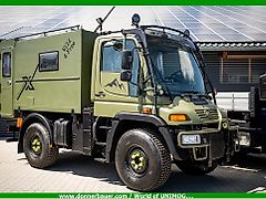 Mercedes-Benz Unimog U300 Expeditionsmobil , mit Pritsche wechselbar , 2 Fahrzeuge in einem