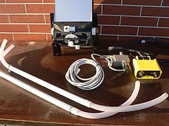 MaterMacc Microganulate spreader on stock