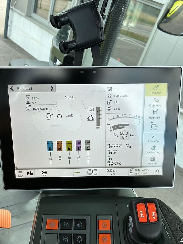 Claas Axion 830 CMATIC CEBIS