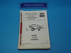 New Holland TX32 (Spare part/Reservedel/Ersatzteil)