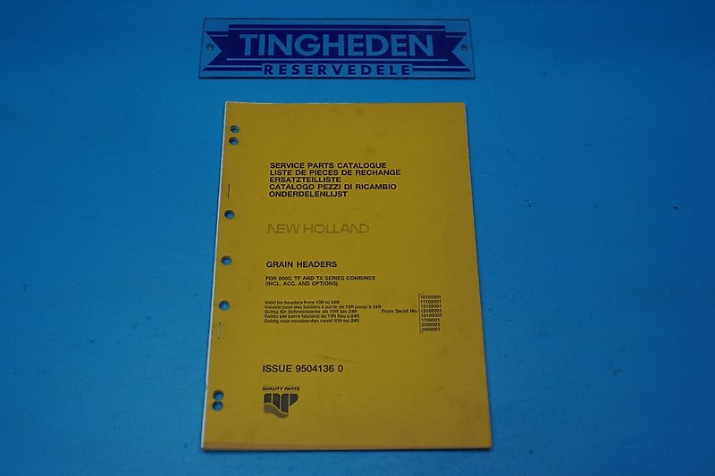 New Holland 8080 (Spare part/Reservedel/Ersatzteil)