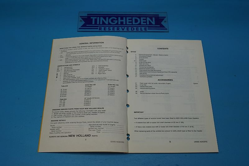 New Holland 8080 (Spare part/Reservedel/Ersatzteil)