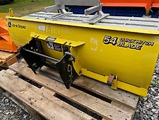 John Deere Matev Saug-Kehrmaschine mit Schlauch / Räumschild