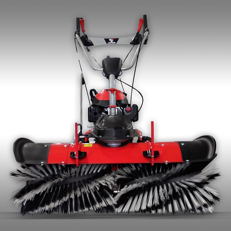Jansen Kehrmaschine Jansen MKB-500E inkl. Schneeschild+Behälter+E-Starter