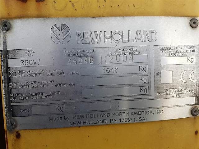 New Holland Pickup (Spare part/Reservedel/Ersatzteil)