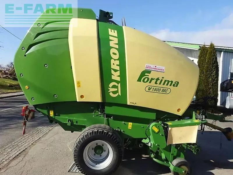 Krone fortima v 1800 mc rundballenpresse