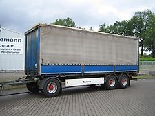 Krone 3-Achs Anhänger Dreiachser Pritsche Plane Edscha 22to 2013