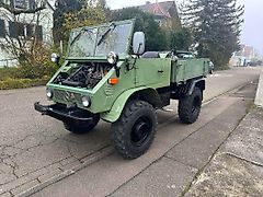 Mercedes-Benz U 411 hydraulikanlage, Zapfwelle vorne