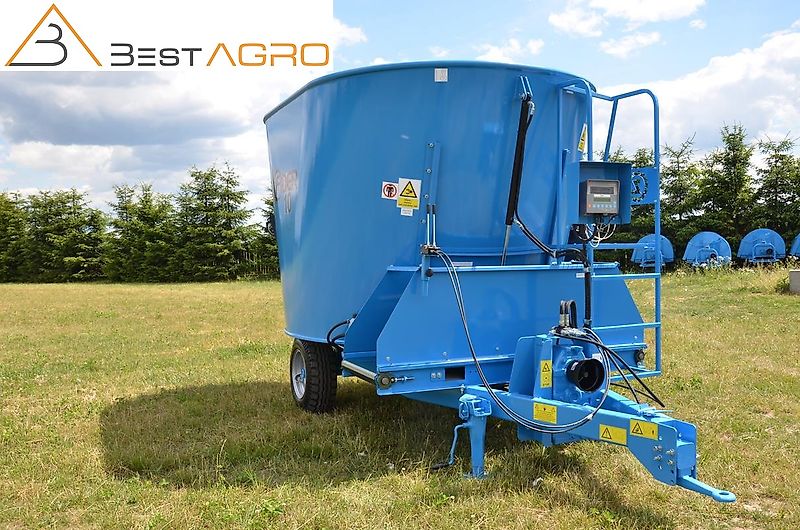 BESTAGRO Futtermischwagen Zamet 8m³ Komplett!!! Aufgabevorrichtung, Zweiganggetriebe, Beste Qualität!!!