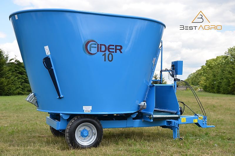 BESTAGRO Futtermischwagen Zamet 8m³ Komplett!!! Aufgabevorrichtung, Zweiganggetriebe, Beste Qualität!!!