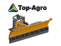 Top-Agro Schneeschild Gerade Schild Schneepflug 1,50m SHP-SMG15 SERIE SMART