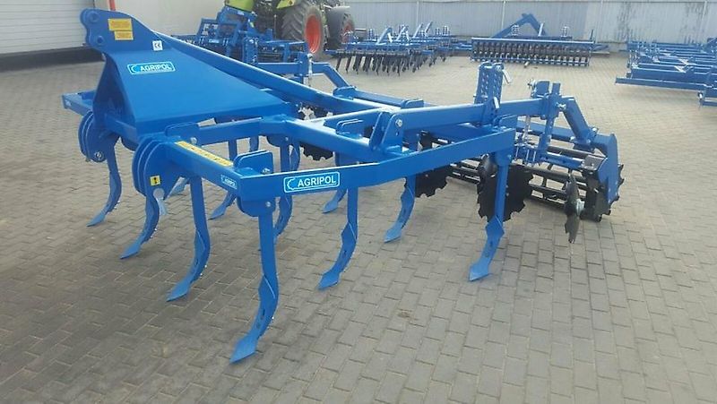 Agripol LEM Grubber neu 3balkig 3m abb Doppelherzschare