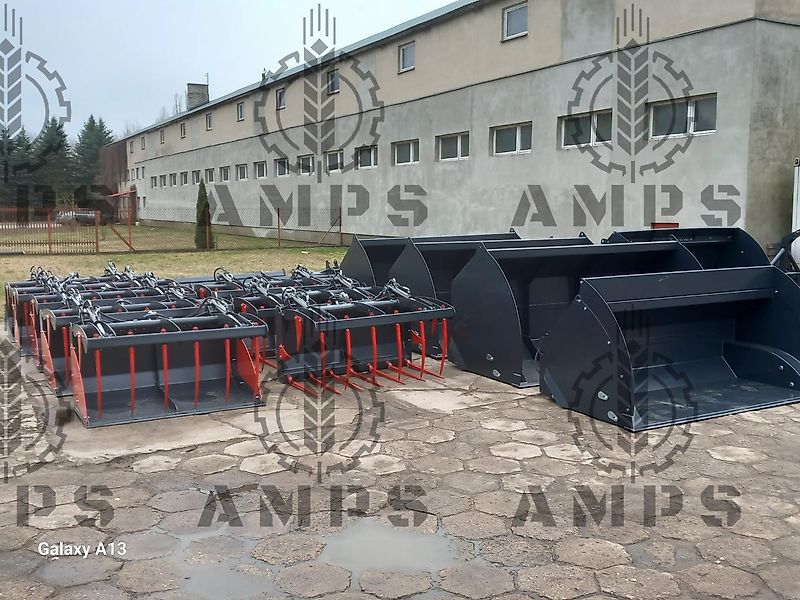 AMPS GREIFSCHAUFEL/ KROKOSCHAUFEL/ Łycho-Krokodyl II-Siłownikowy Zęby Kute