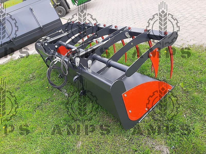 AMPS GREIFSCHAUFEL/ KROKOSCHAUFEL/ Łycho-Krokodyl II-Siłownikowy Zęby Kute