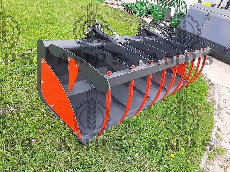 AMPS GREIFSCHAUFEL/ KROKOSCHAUFEL/ Łycho-Krokodyl II-Siłownikowy Zęby Kute