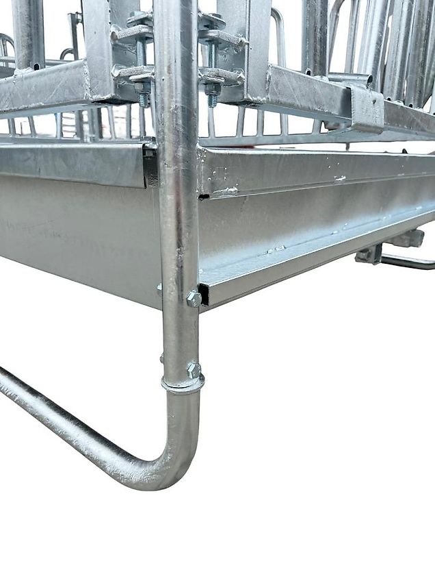 DM-Handel GmbH ⭐️ Heuraufe 2,02x2,02m✅ Viereckraufe 2x2m Fressgitter Raufe Pferd Rind Alpaka Schaf Ziege Pferderaufe Futterraufe Weideraufe Ponyraufe Rundballenraufe Metallheuraufe