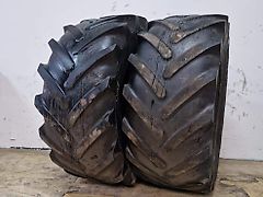 Michelin 600/70R30 Michelin Machxbib 152B 8MM gebruikt met aanloopschade nokken DOT2404