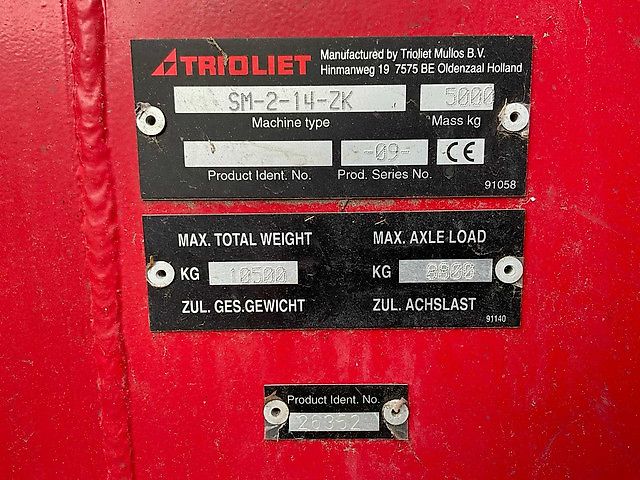 Trioliet Solomix 2-1400 ZK