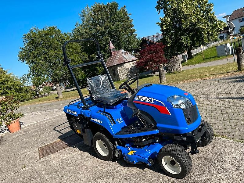 Iseki SXG 216+ mit elektrischer Entleerung