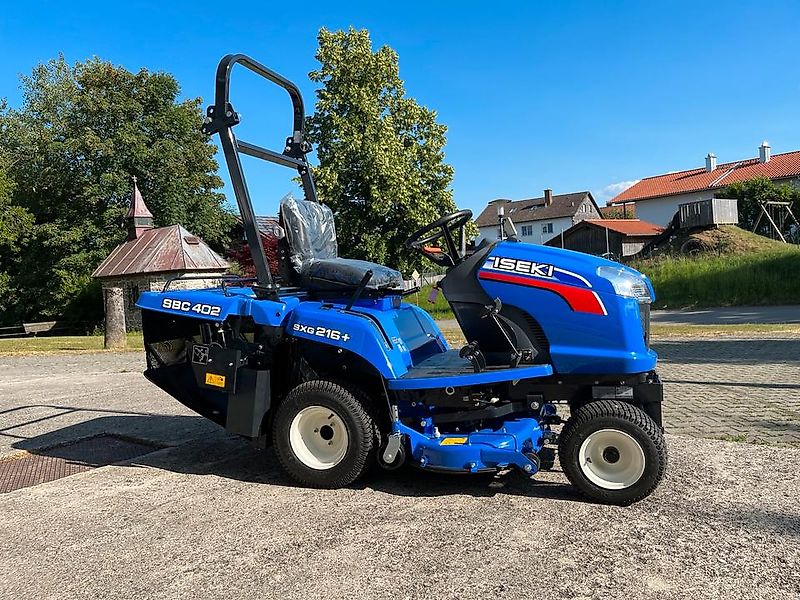 Iseki SXG 216+ mit elektrischer Entleerung