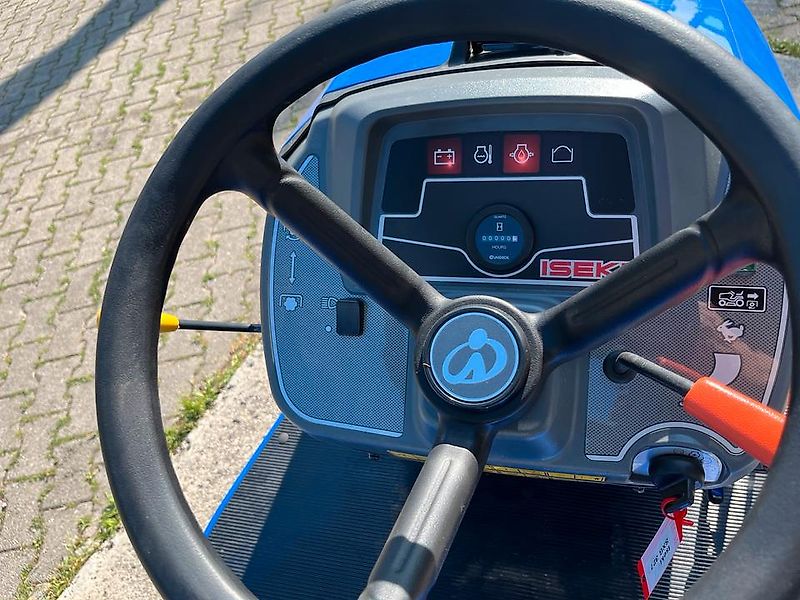 Iseki SXG 216+ mit elektrischer Entleerung