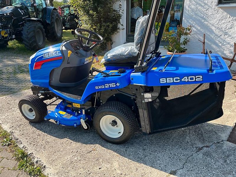 Iseki SXG 216+ mit elektrischer Entleerung