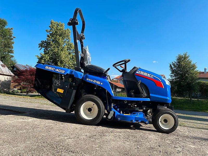 Iseki SXG 216+ mit elektrischer Entleerung