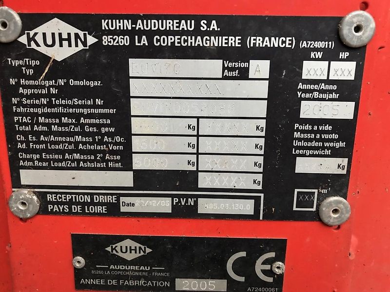 Kuhn EUROMIX 1 EUV 170