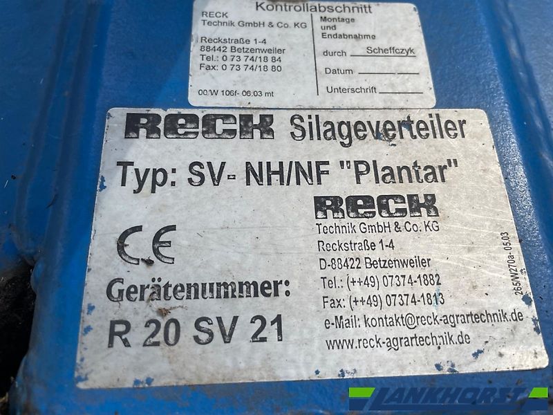 Reck PLANTAR SV-NH / NF 2,0m