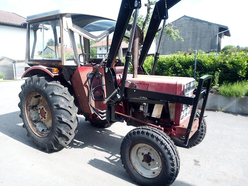Case IH IHC 633 mit Frontlader Traktor Schlepper viele Teile neu!
