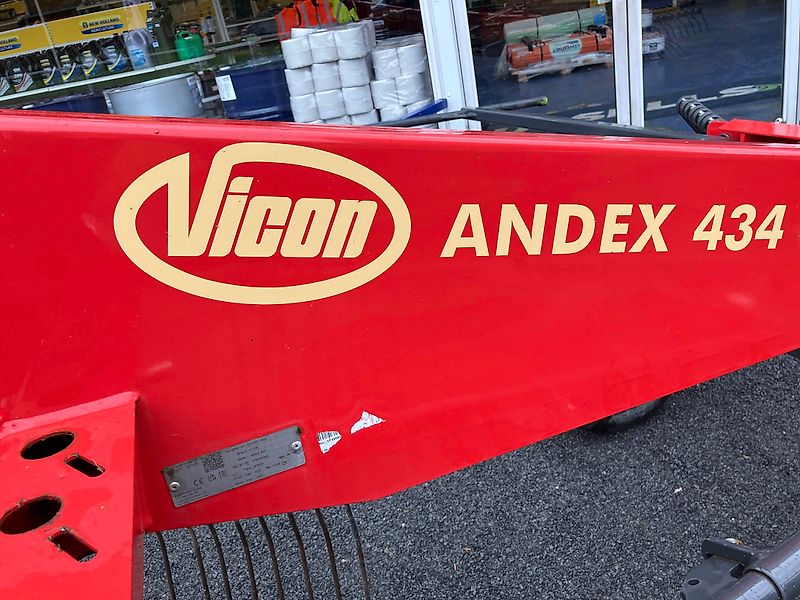 Vicon Andex 434 Single Rotor Rake For Sale