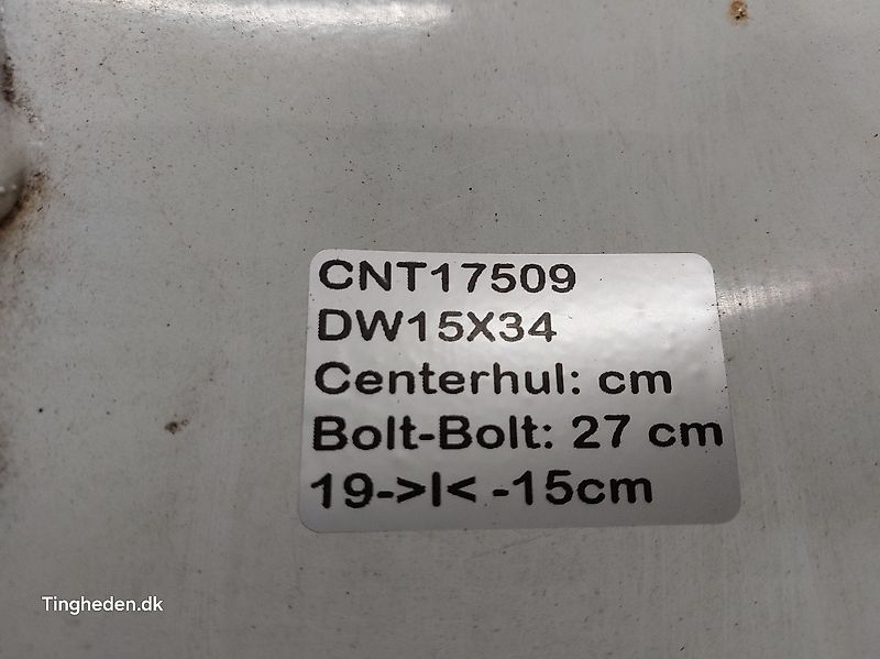 New Holland 34" DW15X34 (Spare part/Reservedel/Ersatzteil)