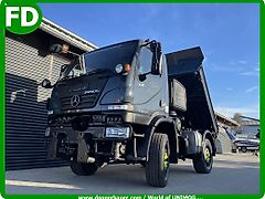Mercedes-Benz Unimog U20, klein und wendig, Kipper, Zapfwelle, nur 7500 kg , incl. Pkw Anhängerkupplung , 1a Zustand , Finanzierung mgl, Option mit Ladekran