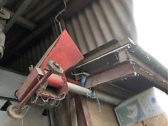 4 Zoll Körnerschnecke, ca 12 Meter mit Einlauftrichter