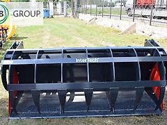 INTER-TECH bucket with grab burnt teeth 2,2 m, SLK09