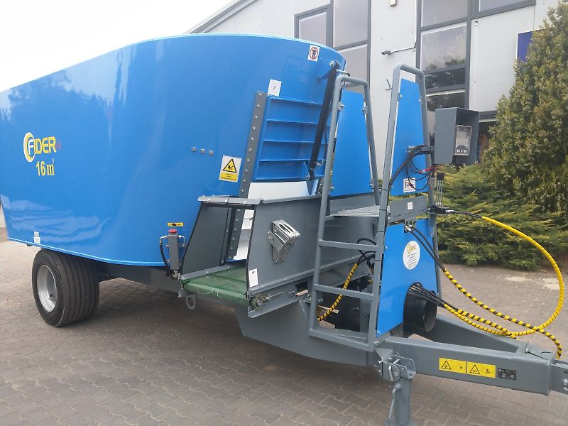 Zamet Futtermischwagen / Feed mixer / Melangeuse / Carro miscelatore / Кормораздатчик / Wóz paszowy 16 m3