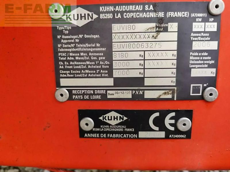 Kuhn euromix 1380