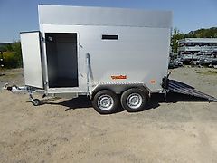 vezeko VT 2700 Großvieh ALUDACH Servicetür Kombi-Rampe 305x170x190cm 2,7t