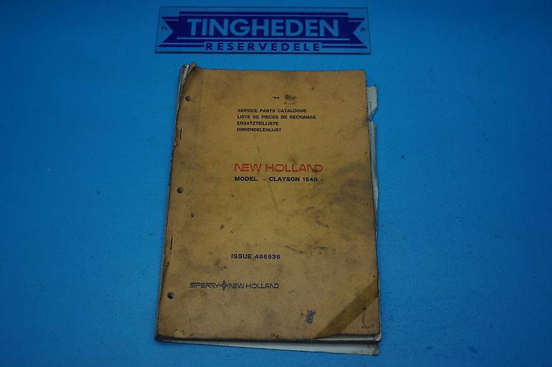 New Holland 1540 (Spare part/Reservedel/Ersatzteil)