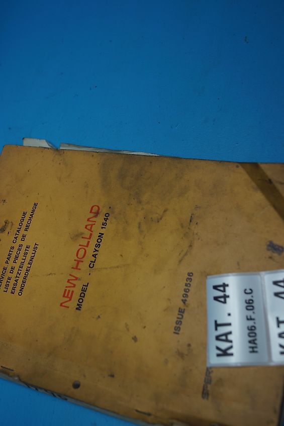 New Holland 1540 (Spare part/Reservedel/Ersatzteil)